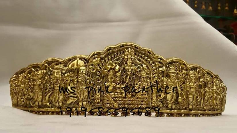 Antique Dashavataram design